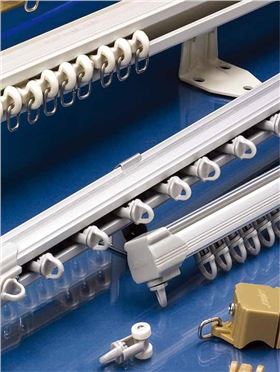 窗簾軌道配件的種類都有哪些呢？